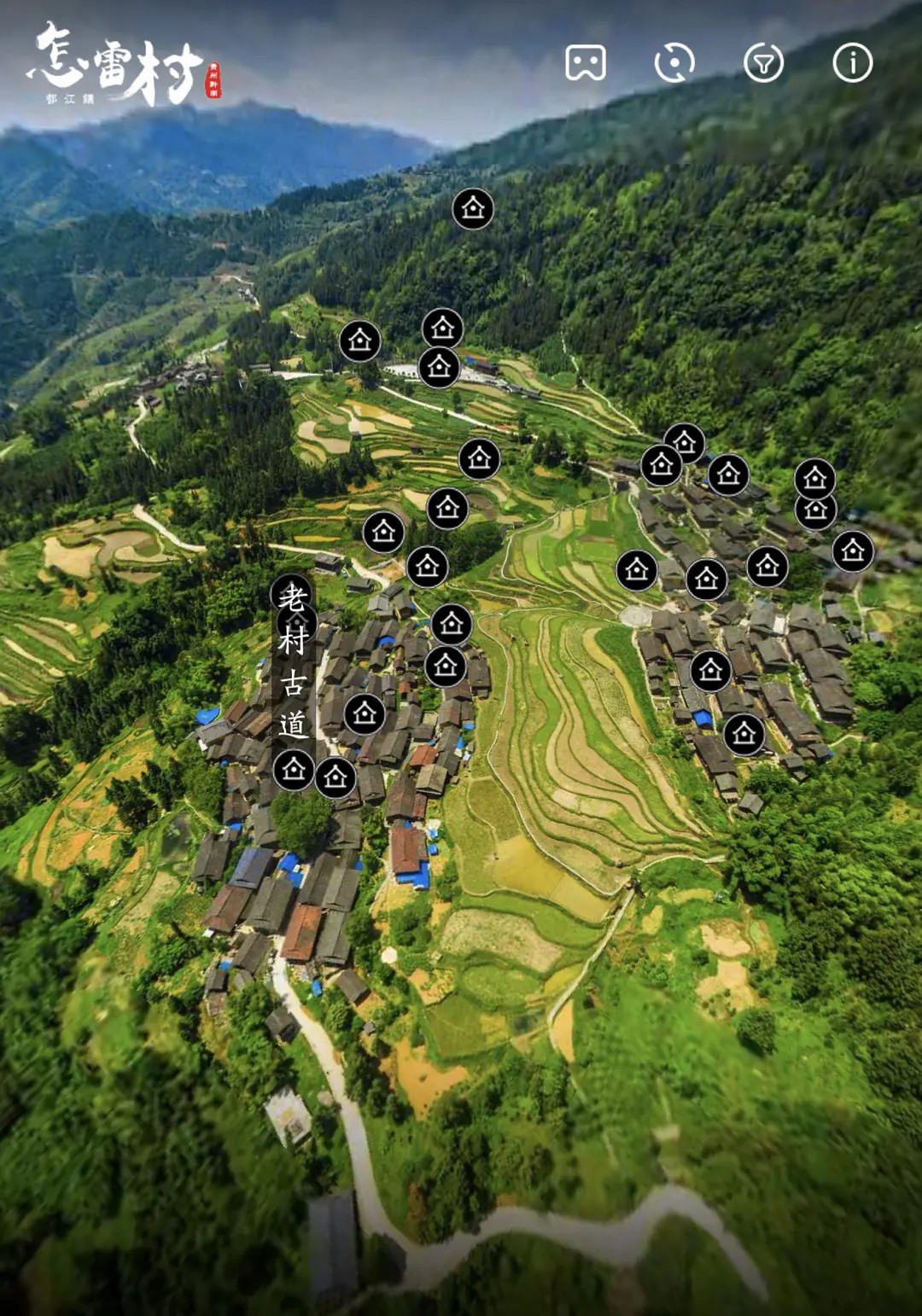 中国传统村落数字博物馆导览图
